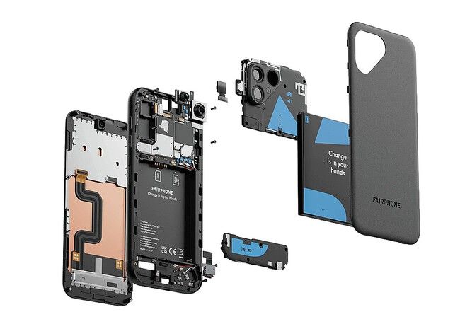 Cross-section of a modular smartphone